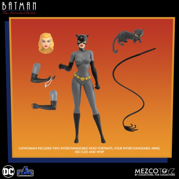 DC Batman The Animated Series 5 Inch Actionfigure "Catwoman" von Mezco